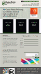 Mobile Screenshot of gatorpressprinting.com